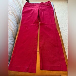 Stylish Red Women's Trousers